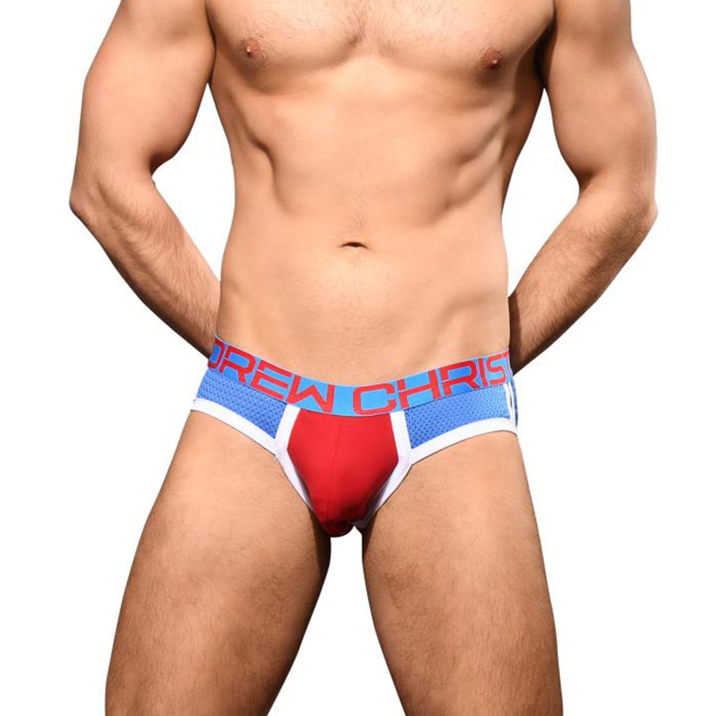 Doorbuster Show-It Sports Mesh Brief Red