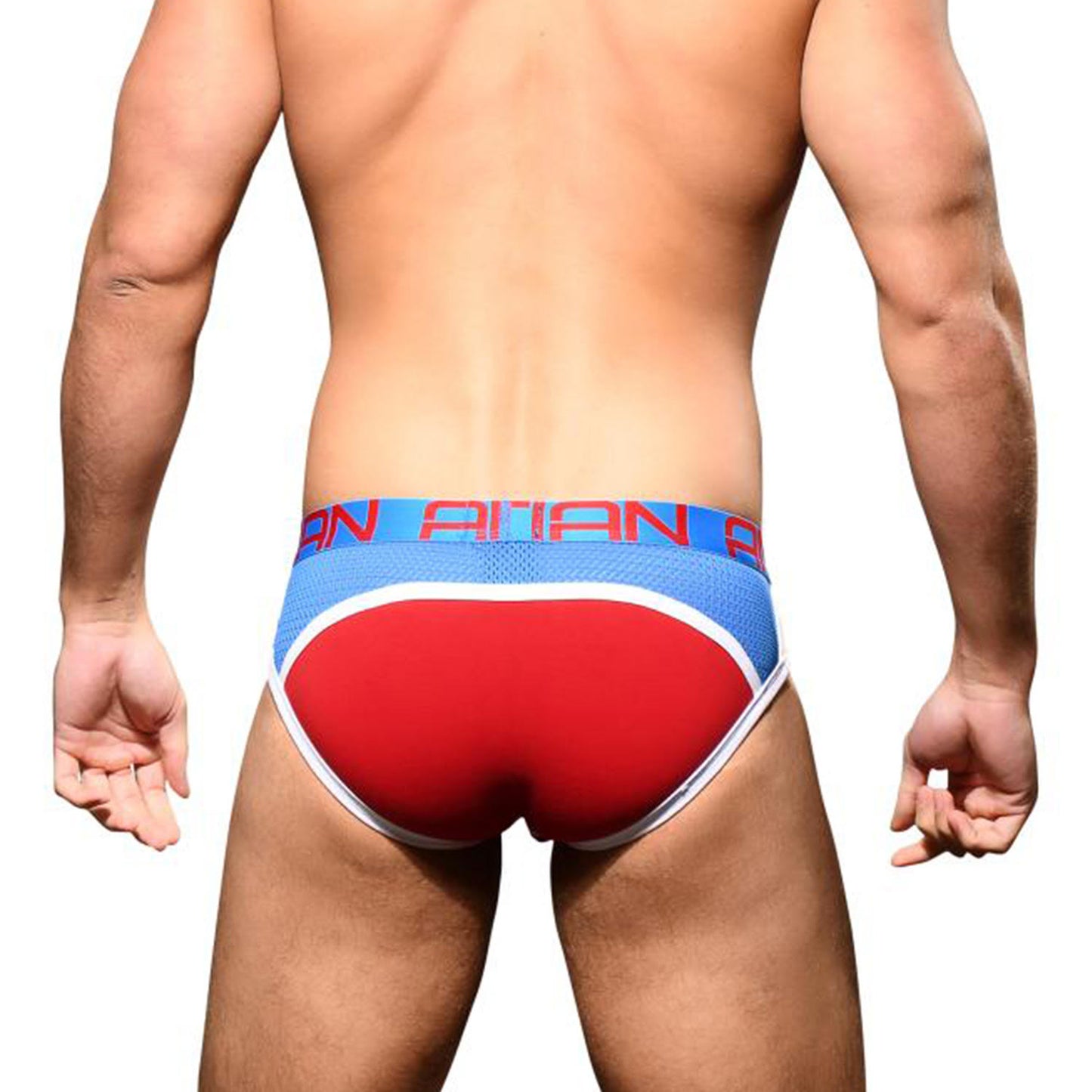Doorbuster Show-It Sports Mesh Brief Red