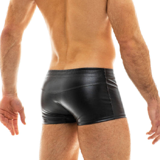 Leather Trunk Black