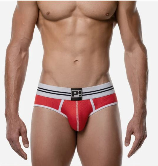 Round2 Backless Brief Red