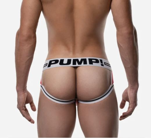 Round2 Backless Brief Red