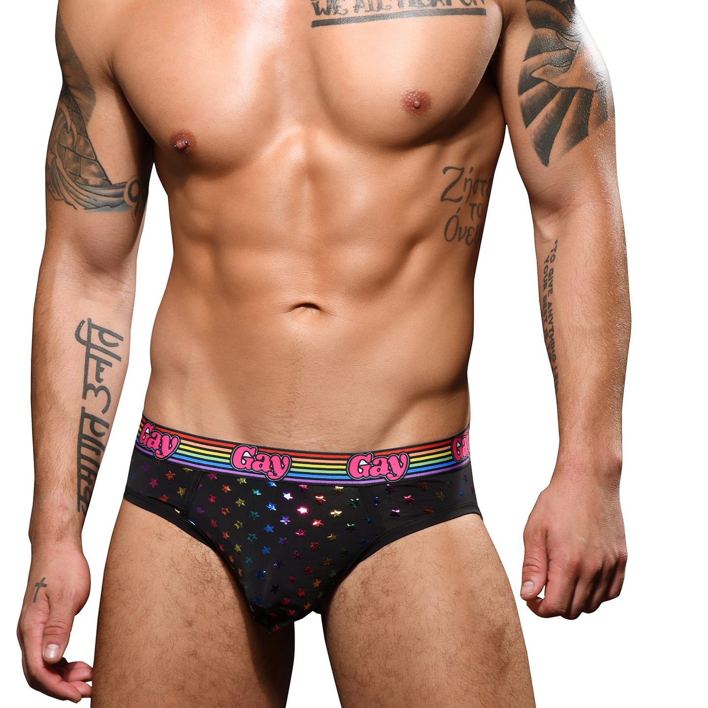 Almost Naked Gay Stars Brief Multi